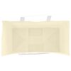 vidaXL Paper Bags 50 pcs with Handles Yellow 32x17x44 cm