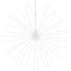 vidaXL Christmas Starburst Light 140 LEDs Warm White 17 cm