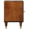 vidaXL Bedside Cabinet Honey brown 40 x 33 x 46 cm Solid Mango Wood