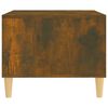 vidaXL Coffee Table Smoked Oak 60x50x40 cm Engineered Wood