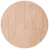 vidaXL Round Table Top &Oslash;50x4 cm Untreated Solid Wood Oak