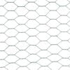vidaXL Chicken Wire Fence Steel with PVC Coating 25x1.5 m Green