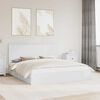 vidaXL Storage Bed with Headboard White 180 x 200 cm Engineered Wood