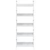 vidaXL 5-Layer Book Shelf White 60x27.6x158.5 cm Engineered Wood