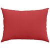 vidaXL Sofa Pillows 2 pcs Red 70 x 50 cm Fabric