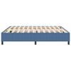 vidaXL Platform Bed Frame Blue 180 x 200 cm Fabric
