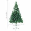 vidaXL Artificial Pre-lit Christmas Tree with Ball Set 150cm 380 Branches