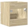 vidaXL Sink Cabinet Sonoma Oak 41x38.5x45 cm Engineered Wood
