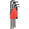 YATO Hex Key Set 9 pcs 1,5 - 10 mm Cr-V