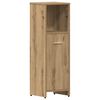 vidaXL 4 Piece Bathroom Furniture Set Artisan Oak Engineered Wood