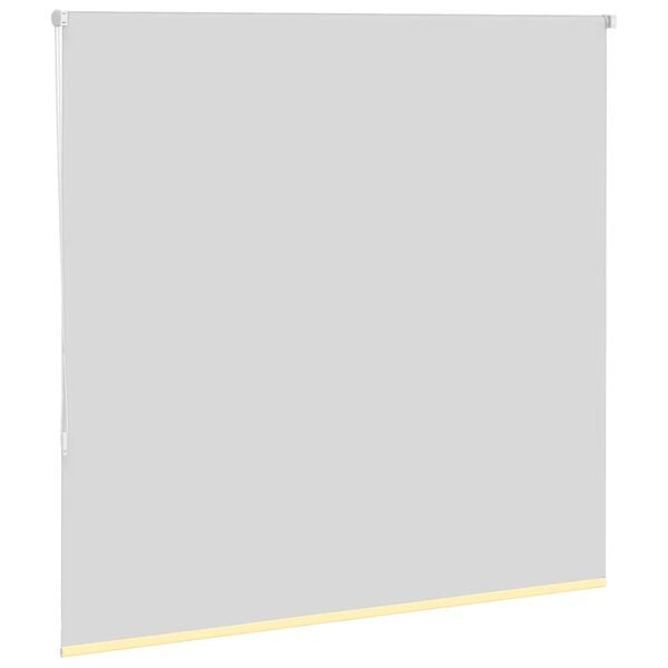 vidaXL Roller Blind Blackout Yellow 145x175 cm Fabric Width 141.6 cm Polyester