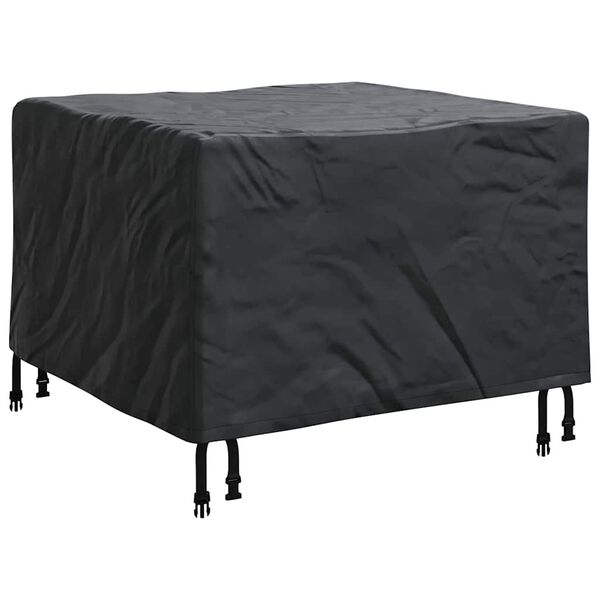 vidaXL Furniture Cover Plain Black 60 x 60 x 45 cm Fabric
