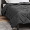 vidaXL Full Year Duvet Anthracite 200 x 155 cm Microfiber
