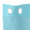 vidaXL Voile Curtains with Grommets 2 pcs Turquoise
