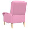 vidaXL Armchair Pink 76 x 94 x 102 cm Fabric