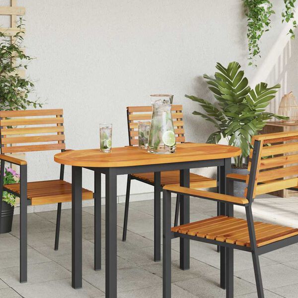 vidaXL Table Top Brown 100 x 50 x 2 cm Solid Acacia Wood