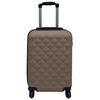 vidaXL Hardcase Trolley Set 2 pcs Brown ABS