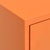 vidaXL Storage Cabinet Orange 80x35x101.5 cm Steel