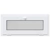 vidaXL Basement Window RISOR 90x40 cm Tilt 3 Glazing White