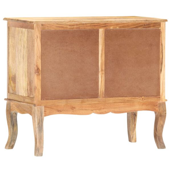 vidaXL Sideboard 80x35x70 cm Solid Mango Wood