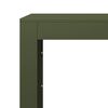 vidaXL Firewood Rack Green 60x40x80 cm Steel
