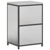 vidaXL Kitchen Storage with Shelf Silver 60 x 50 x 92 cm Steel