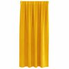vidaXL Blackout Curtains 2 pcs Mustard Yellow 140 x 175 cm Velvet