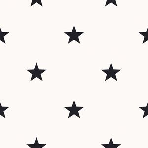 Noordwand Wallpaper Friends & Coffee Little Stars Black and White