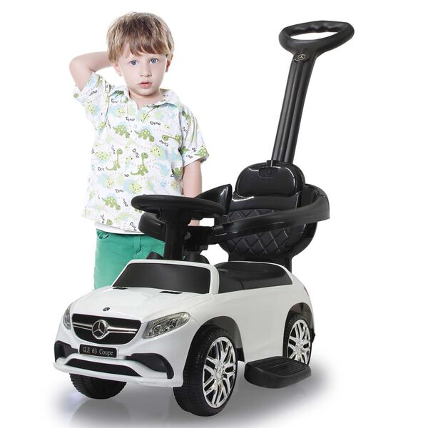 JAMARA 3-in-1 Push Car Mercedes-Benz AMG GLE 63 White