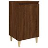 vidaXL Bedside Cabinet Brown Oak 40x35x70 cm Engineered Wood