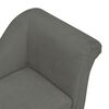vidaXL Dog Sofa with Pillow Dark Grey 83x44x44 cm Plush