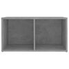 vidaXL TV Cabinets 4 pcs Concrete Grey 72x35x36.5 cm Engineered Wood