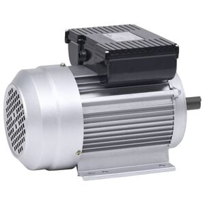 vidaXL Single Phase Electric Motor Aluminium 1.5kW/2HP 2 Pole 2800 RPM