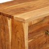 vidaXL Chest of Drawer Natural 55 x 30 x 90 cm Solid Acacia Wood