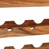vidaXL Wine Rack Brown 100 x 45 x 33 cm Solid Acacia Wood