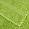 vidaXL Premium Towels SOLUND 10 pcs Apple Green 100x200 cm 600 gsm