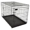 FLAMINGO Pet Wire Cage with Sliding Door Mezo XL 70x109x77 cm Black