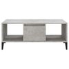 vidaXL Coffee Table Concrete Grey 90x50x36.5 cm Engineered Wood