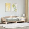 vidaXL Daybed with Trundle without Mattress 80x200 cm Solid Wood