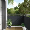 vidaXL Balcony Screen Anthracite 75x300 cm Oxford Fabric