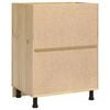 vidaXL Cabinet SKI Honey Brown 60 x 46 x 81.5 cm Solid Pine Wood