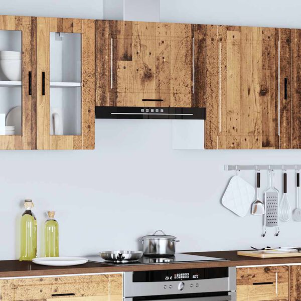vidaXL Kitchen Wall Cabinet Porto Old Wood Engineered Wood