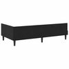 vidaXL Corner Bed Frame with Headboard Black 100 cm x 200 cm Velvet