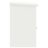 vidaXL Parcel Drop Box White 44 x 35 x 59 cm Steel