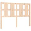 vidaXL Bed Frame without Mattress 140x190 cm Solid Wood
