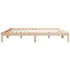 vidaXL Extra Long Bed Frame without Mattress 200x220 cm Solid Wood Pine