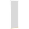 vidaXL Roller Blind Blackout Beige 45x130 cm Fabric Width 40.7 cm Polyester