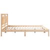 vidaXL Extra Long Bed Frame without Mattress&nbsp;180x210 cm Solid Wood