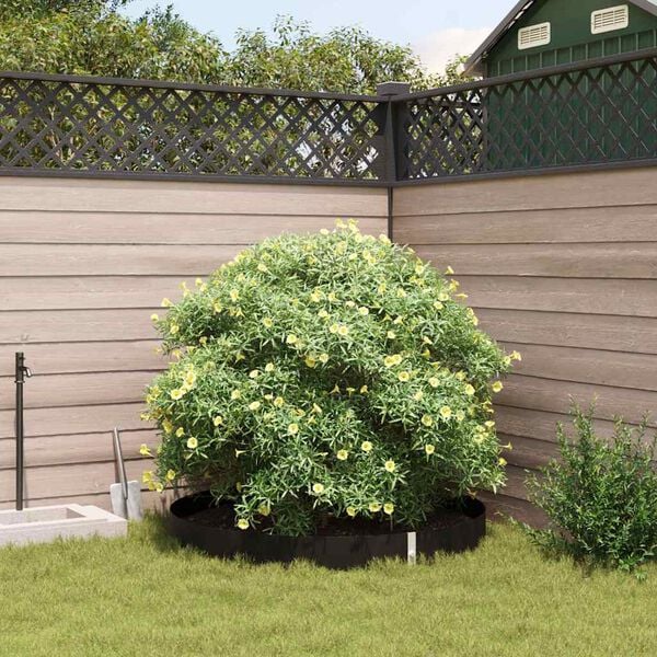 vidaXL Root Barrier Black 0.7 x 15 m Polyethylene