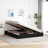vidaXL Storage Bed with Headboard Black 180 x 200 cm Fabric